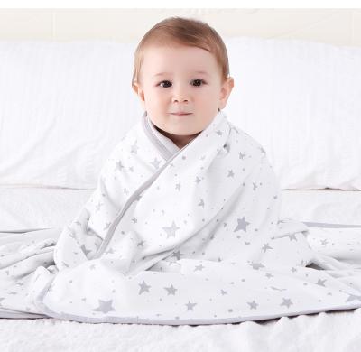 China PORTABLE Wholesale Baby Knitted Blankets Super Soft Baby Blanket Knit Safe Printing Comfortable Knitted Baby Blanket Skinfriendly for sale