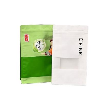 China 500pcs Moisture Proof Custom Printing To Go Tea Packaging Bag 20g 50g 100g 150g 200g Green Tea Bags For Loose Tea for sale