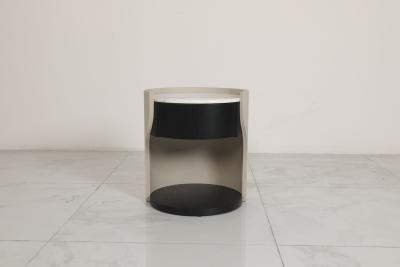 China Marble Top Wood Base End Table Customized For Your Business for sale