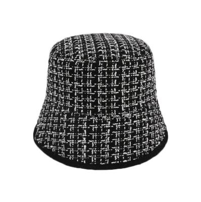 China Alphabet Wholesale Fashion New Dobby Satin Design Bucket Hats for sale