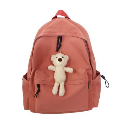 China light & wholesale high quality high quality unisex fashion rucksack large capacity student school backpack casual backpack nylon bag for sale