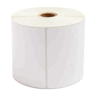 China Waterproof 4x6 Inch Perforated Direct Thermal Label Rolls with 250 Labels / Roll for sale