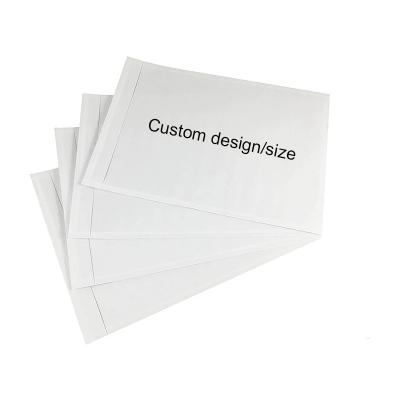 China Self Adhesive Envelope Adhesive Packing List Envelope Clear Paper Mailing Mailing Envelope Pouch for sale