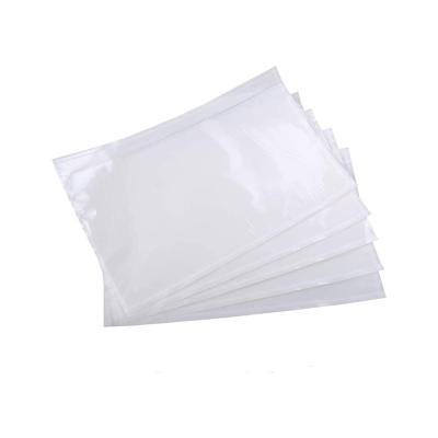 China Self Adhesive Envelope Tailored Size For Letter Paper Air Waybill Envelope Adhesive Shipping Label Pouch / Sleeve for sale