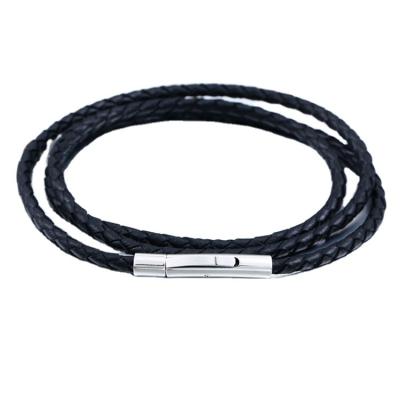 China SS8-PSXL021 High Grade True Steel Soldier Whip Woven Black Cool Rope Mens Leather Strap SS8-PSXL021 for sale