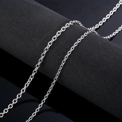 China New Style Minimalist CLASSIC Steel Necklace O Shape Solider SS8-BN1027 Trendy Titanium Steel Chain for sale