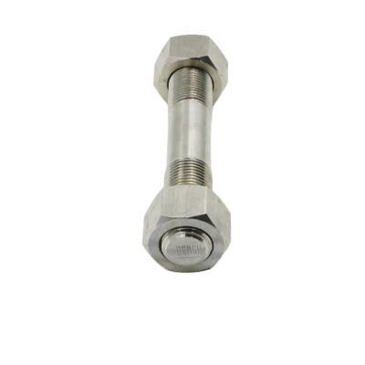 China General Industry Stainless Steel ASTM A193 B8 B8M SS316 Heavy Duty Hex Bolt Stud Bolt With Nut 2 for sale