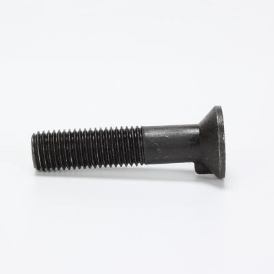 China DIN 604 High Tension Steel Special Steel Black Oxide M20 Flat Countersunk Seed Head Bolt for sale