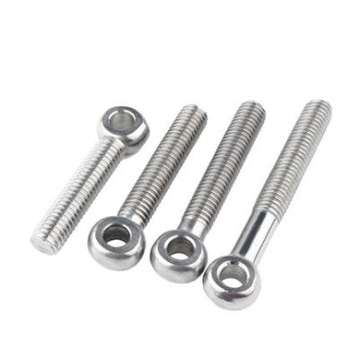 China uxcell M14 X 50mm Stainless Steel Machinery Metric Shoulder Swing 304 Thread Eye Bol Eye Bolt Din444 for sale