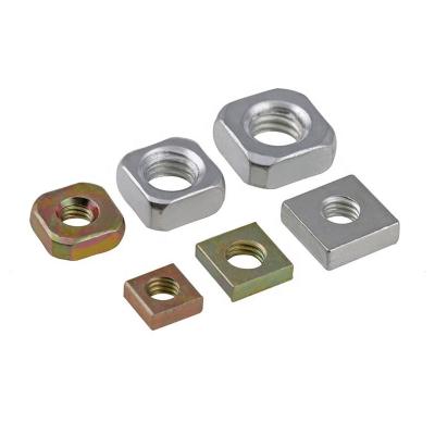 China Heavy Industry All DIN562 Type Steel Square Thin Nuts With High Precision for sale