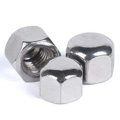 China Hexagon Dome Base Heavy Industry Stainless Steel Type Cap Nut for sale