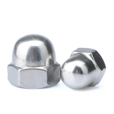 China Heavy Industry M8 Stainless Steel A2-70 DIN1587 Hexagon Dome Capped Bezel Nuts for sale