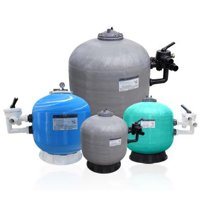 China High quality hot sale fiberglass pool filtration equipment fiberglass side mount swimming pool sand filter for sale