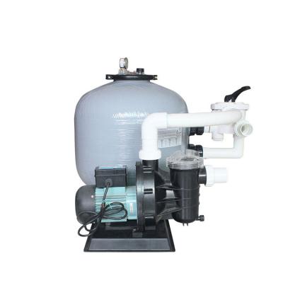 China Portable High Quality Fiberglass Pike Pool Sand Filter and Pump Filtration System for sale