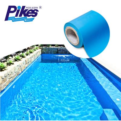 China It is durable and can reflect shine in water. Factory Price Piscina Accessories Ocean Blue 1.5mm Reinforced Swimming Pool PVC Liner With Anti-UV For Inground Swimming Pools for sale