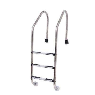 China Best Selling Pas De Deux Eco - Friendly Stainless Above Ground Swimming Pool Ladder for sale