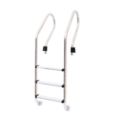 China Eco-friendly Factory Supply Wholesale Swimming Pool Stainless Steel Step Ladder for sale