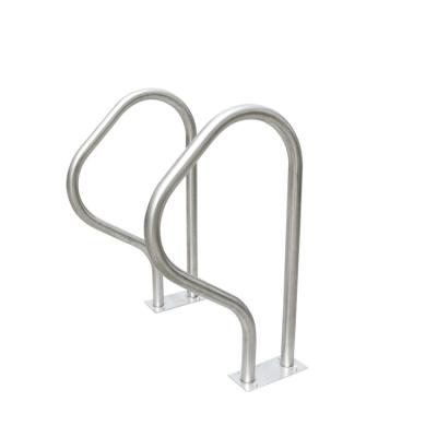 China Eco-friendly import material factory polished stainless steel exit handrail package in side ladders set for swimming pool for sale