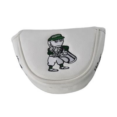 China Durable New mallet putt cover with magnetic closure golf club head cover for sale