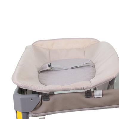 China Eco-friendly.anti-slip.water-proof New Exquisite OEM Low Price Portable Baby 3-in-1 Detachable Detachable Playpen With Changing Pad for sale