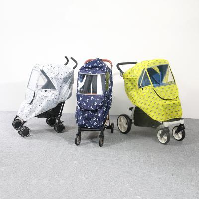 China Home Windproof Raincoats Protect Against Dust Snow Universal Baby Stroller Rain Cover for sale