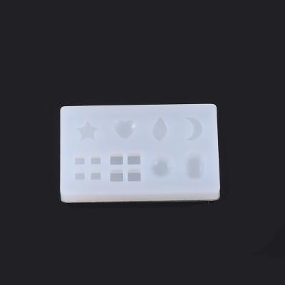 China Rubber Epoxy Resin Pouring Concrete Cement Mold Diy Multi-shape Geometric Silicone Mold for sale