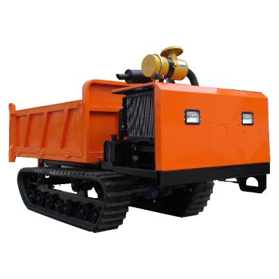 China Construction Track Factory Outlet Rubber Crawler Dump Machine Mining Crawler Dump Truck for sale