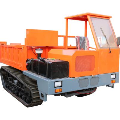 China Building Track Semi Dump Truck Crawler Carrier Outdoor Trailer for sale