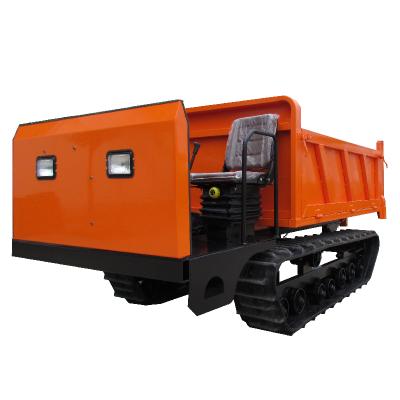 China Hot-selling High Quality Mini Dump Crawler Dump Truck Steel Wire Rubber Track Crawler for sale