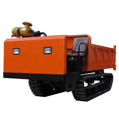 China Construction Track Dump Crawler Truck Machine Mining Rubber Crawler Dump Truck for sale