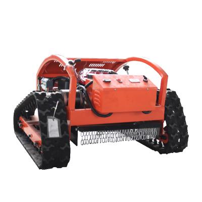 China 4-Stroke Upgraded Version Lawn Mower Mini Robot Lawn Mower Parts Wireless Remote Control Price for sale