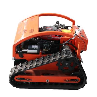 China Mini Crawler 4-Stroke Lathe Lawn Mower Grass Blade Robot Remote Control Zero Mower For Agricultural Machinery for sale