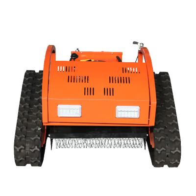 China Multifunctional Home Use 7.5HP Mini Small Slope Gasoline Automatic Remote Control Mini Lawn Mower 4-Stroke for sale