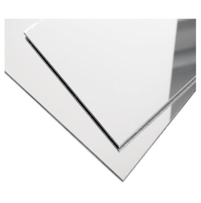 China Advertising Mirror Sheet YAGELI 2 Way Flexible Acrylic Mirror Sheet Virgin 1mm Material 100% Acrylic Sheet for sale