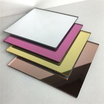 China Advertising Custom Mirror Display Gold Acrylic Sheet High Quality 3mm Decorative Double Sided Acrylic Mirror Sheet for sale