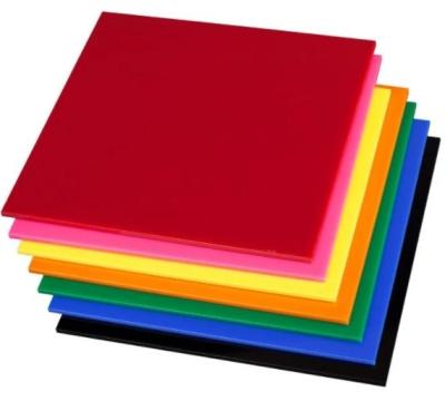 China Eco-friendly cheap flexible cheap translucent multi color china pmma perspex sheet 3mm for table display for sale