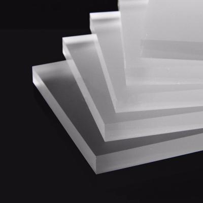 China Advertising High Quality Flexible Display Double Frosted Acrylic Sheet Wholesale Frosted Acrylic Sheet 10mm Thick for sale