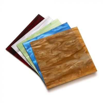 China Eco-friendly YAGELI China supplier cheap price colorful patterned marble finish effect acrylic plexiglass sheets for sale