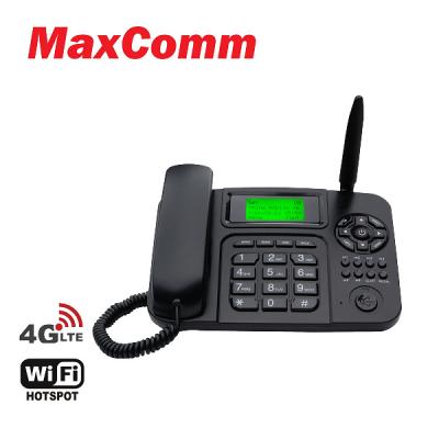 China MaxComm 4G VoLTE Fixed Cordless Phone With WiFi Hotspot Lion Battery1000mAh for sale