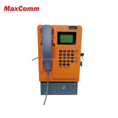 China identify fake coins WIRELESS GSM CDMA Indoor Coin Operated Telephone Booth for sale