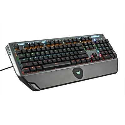 China 104 keys special design good quality widely used ergonomic colorful mechanical gaming keyboard wired for sale