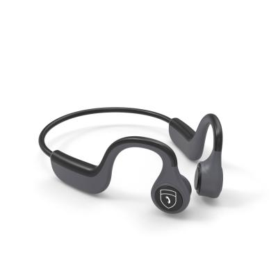 China Comfortable Wearing Portable Wireless Headset Bone Conduction Ear Shield ABS Black Hearing Protector for sale