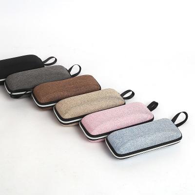 China High Quality Hot Sale EVA Travel Sunglasses Case Colorful Glass Case With Zipper for sale