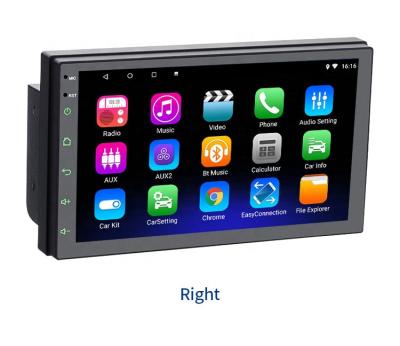 China GPS Universal JYT 7168 7 Inch Android 9.1 Auto Car DVD Player With GPS Navigation FM Radio for sale