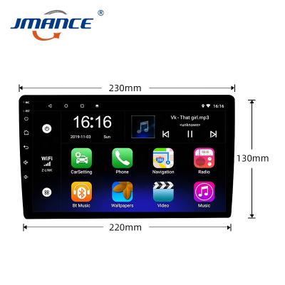 China Universal GPS JYT 9001 2 din mp5 player android car dvd player 9inch car radio dvd player with navigation for sale