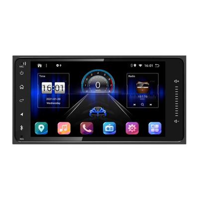 China Stereo music aux. 7Inch 2+32Gb Automotive Usb Wifi BT Dsp Carplay Radio High Quality For Toyota 2 Din Multimedia Gps Vedio for sale