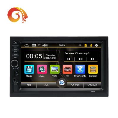 China 7 Inch Multimedia Player Support BT Radio 2din Car Stereo Mp5 Player With USB AUX. in SD Card for sale