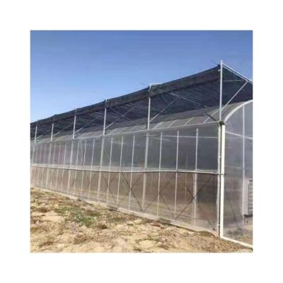 China Eco Friendly Professional Glass Greenhouse Industrial Clean Greenhouse Glass Design System for sale