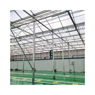 China Greenhouse Eco-friendly Glass Greenhouse Industrial Commercial Glass Greenhouse Kits for sale