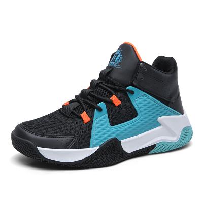 China CUSHIONING Air Style Walking Shoes Breathable Basketball Boots Men Basketball Shoes Anti-Slip Cushion Basketball Sneakers High Top Shoes for sale